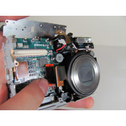 Замена объектива Nikon Coolpix P4